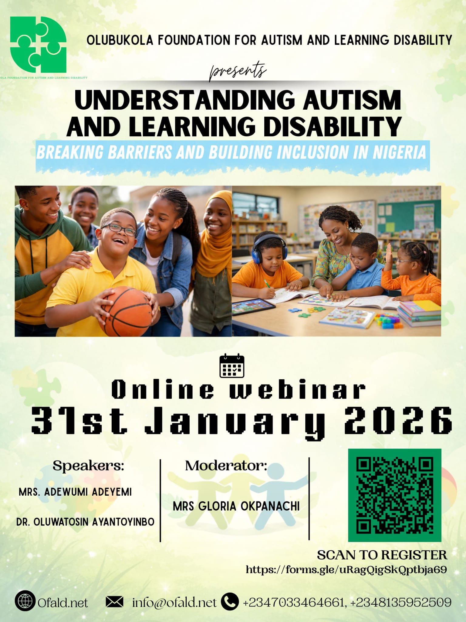 Understanding Autism and Learning Disability: Breaking Barriers and Building Inclusion in Nigeria